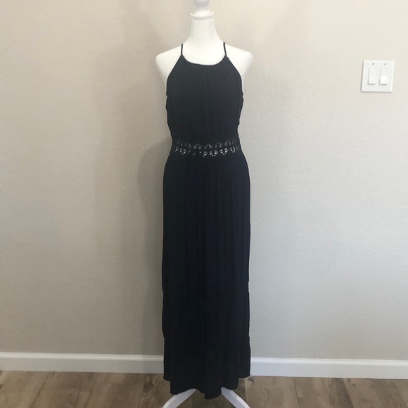 No Boundaries Size Medium 7-9 Navy Blue 100% Cotton - Picture 2 of 7